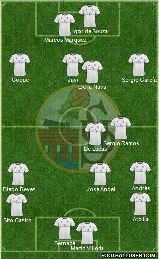 U.D. Salamanca S.A.D. Formation 2011