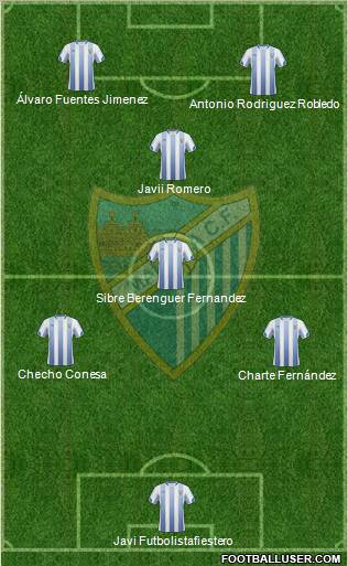 Málaga C.F., S.A.D. Formation 2011