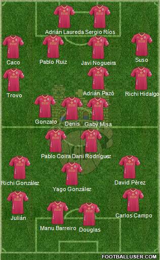 Pontevedra C.F. Formation 2011