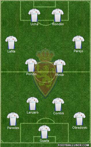 R. Zaragoza S.A.D. Formation 2011