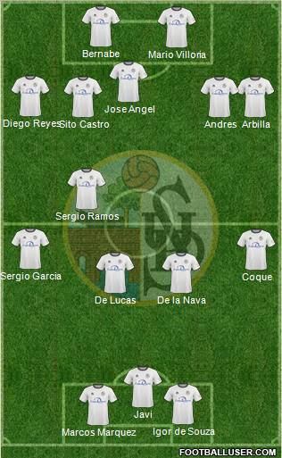 U.D. Salamanca S.A.D. Formation 2011