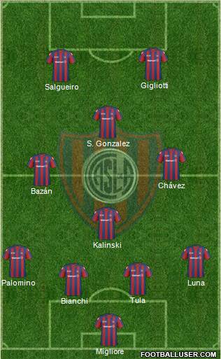 San Lorenzo de Almagro Formation 2011