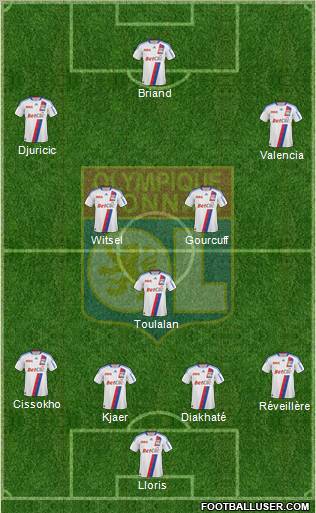 Olympique Lyonnais Formation 2011