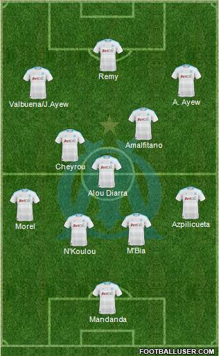 Olympique de Marseille Formation 2011