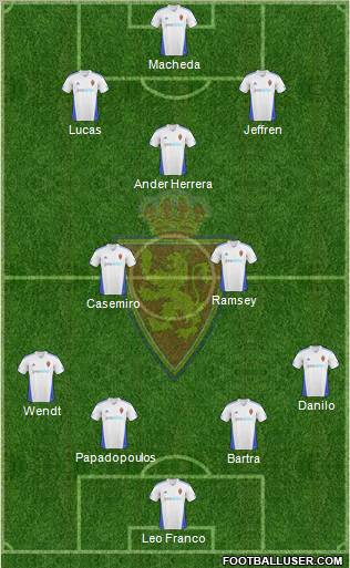 R. Zaragoza S.A.D. Formation 2011