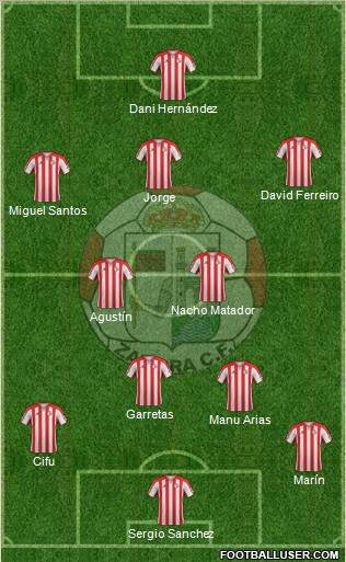 Zamora C.F. Formation 2011