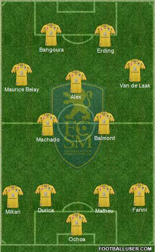 FC Sochaux-Montbéliard Formation 2011