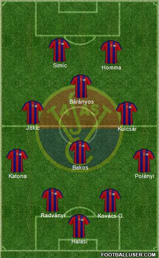 Budapesti Vasas SC Formation 2011