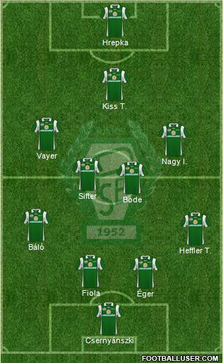 Paksi SE Formation 2011