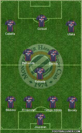 Montpellier Hérault Sport Club Formation 2011