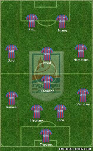 Stade Malherbe Caen Basse-Normandie Formation 2011