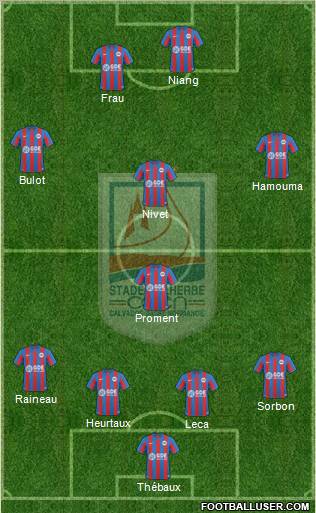 Stade Malherbe Caen Basse-Normandie Formation 2011