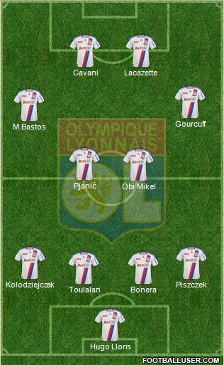 Olympique Lyonnais Formation 2011
