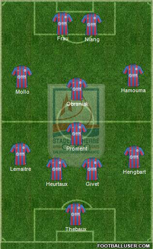 Stade Malherbe Caen Basse-Normandie Formation 2011
