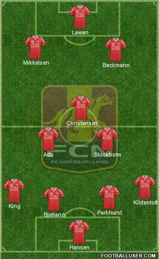 Football Club Nordsjælland Formation 2011