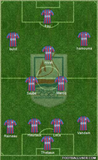 Stade Malherbe Caen Basse-Normandie Formation 2011