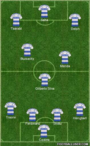 Queens Park Rangers Formation 2011
