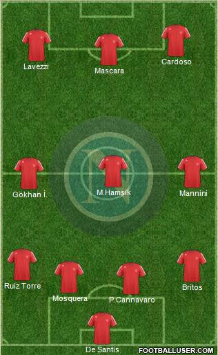 Napoli Formation 2011