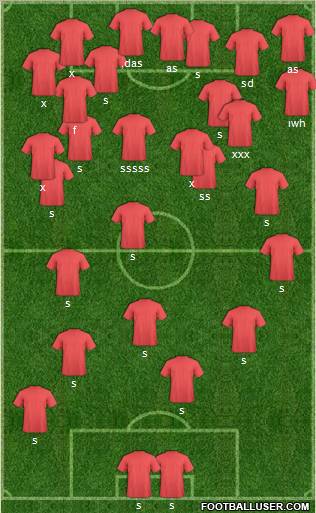 Pro Evolution Soccer Team Formation 2011
