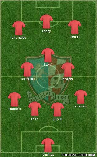 Olimpia Baltî Formation 2011