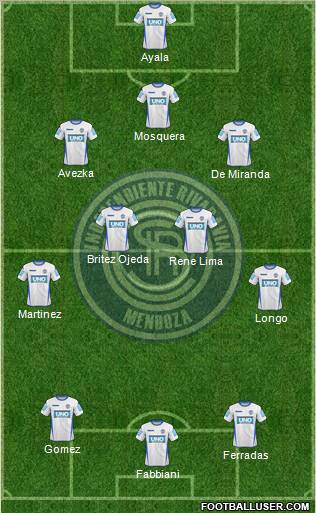Independiente Rivadavia de Mendoza Formation 2011