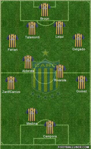 Rosario Central Formation 2011
