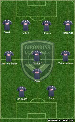 FC Girondins de Bordeaux Formation 2011