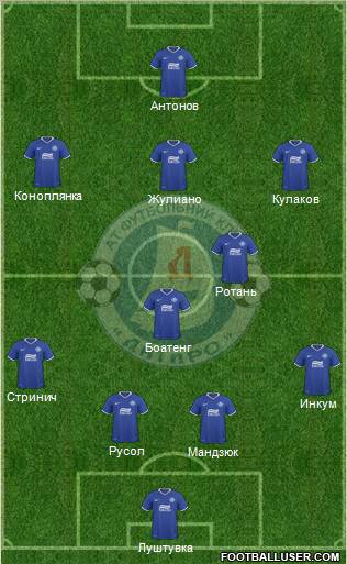 Dnipro Dnipropetrovsk Formation 2011