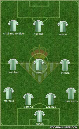 Real Betis B., S.A.D. Formation 2011