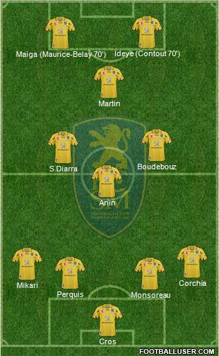FC Sochaux-Montbéliard Formation 2011