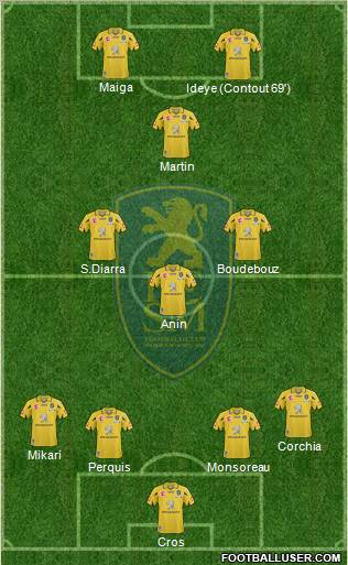FC Sochaux-Montbéliard Formation 2011