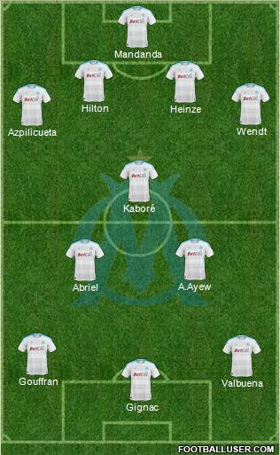 Olympique de Marseille Formation 2011
