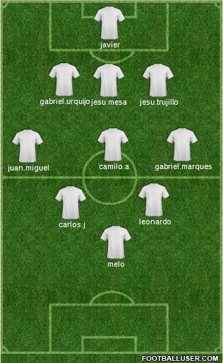 Pro Evolution Soccer Team Formation 2011