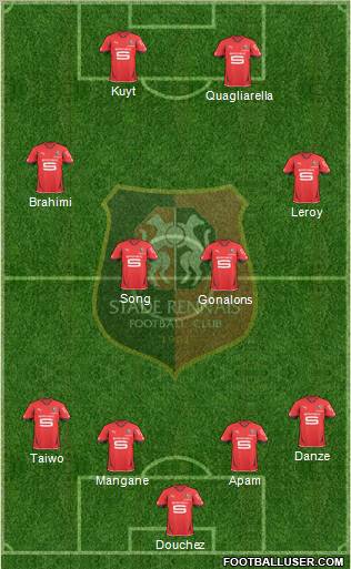 Stade Rennais Football Club Formation 2011