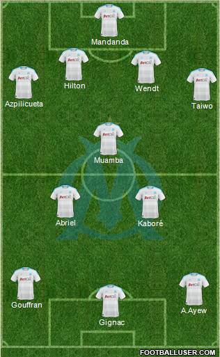 Olympique de Marseille Formation 2011