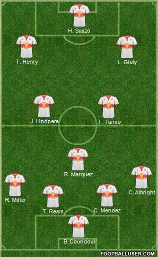 New York Red Bulls Formation 2011