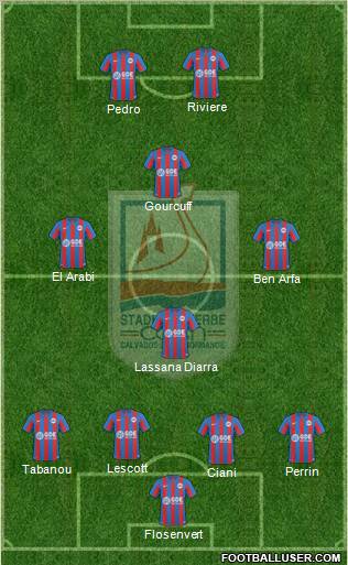 Stade Malherbe Caen Basse-Normandie Formation 2011