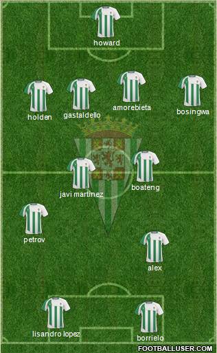 Córdoba C.F., S.A.D. Formation 2011
