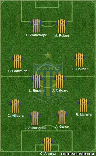 Rosario Central Formation 2011