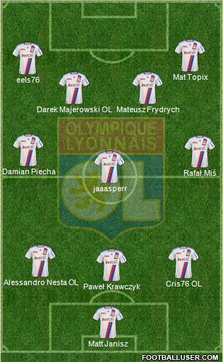Olympique Lyonnais Formation 2011