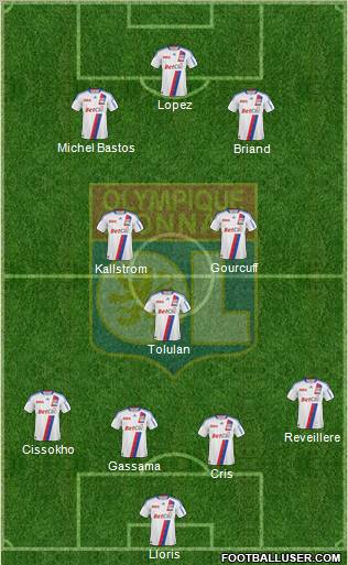 Olympique Lyonnais Formation 2011
