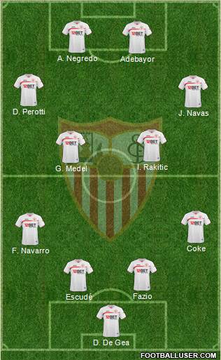 Sevilla F.C., S.A.D. Formation 2011
