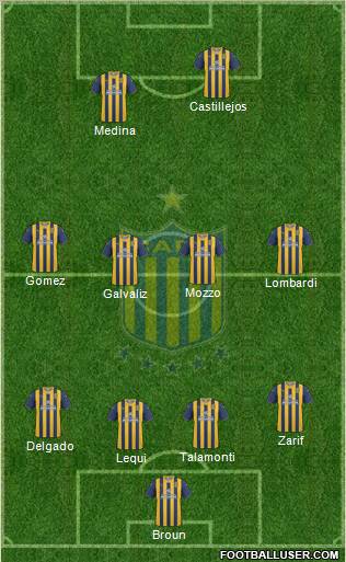 Rosario Central Formation 2011