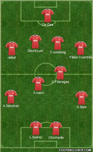 Manchester United Formation 2011