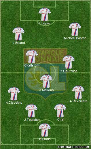 Olympique Lyonnais Formation 2011