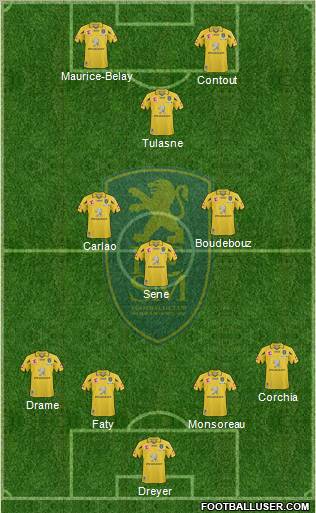 FC Sochaux-Montbéliard Formation 2011