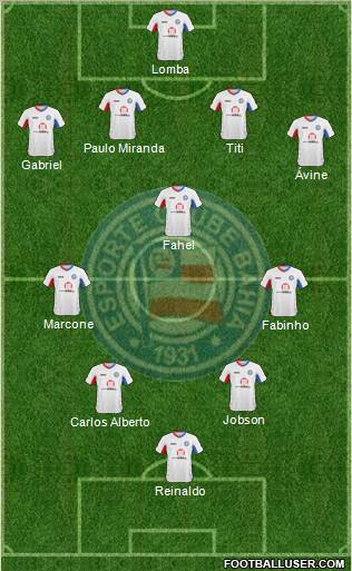 EC Bahia Formation 2011