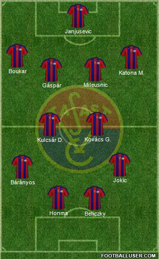 Budapesti Vasas SC Formation 2011