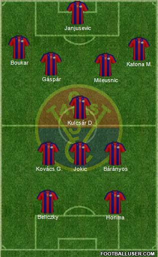 Budapesti Vasas SC Formation 2011