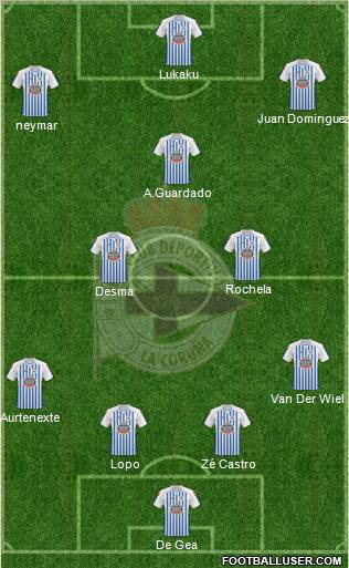 R.C. Deportivo de La Coruña S.A.D. Formation 2011